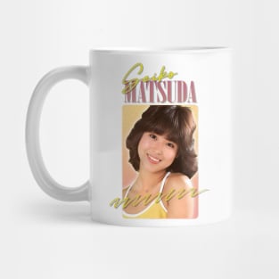 Seiko Matsuda // Retro 80s Fan Art Design Mug